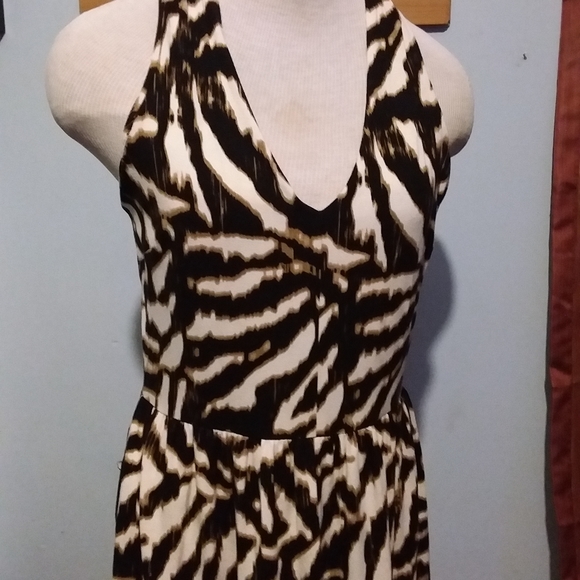 ANN TAYLOR ANIMAL PRINT DRESS - Picture 3 of 8